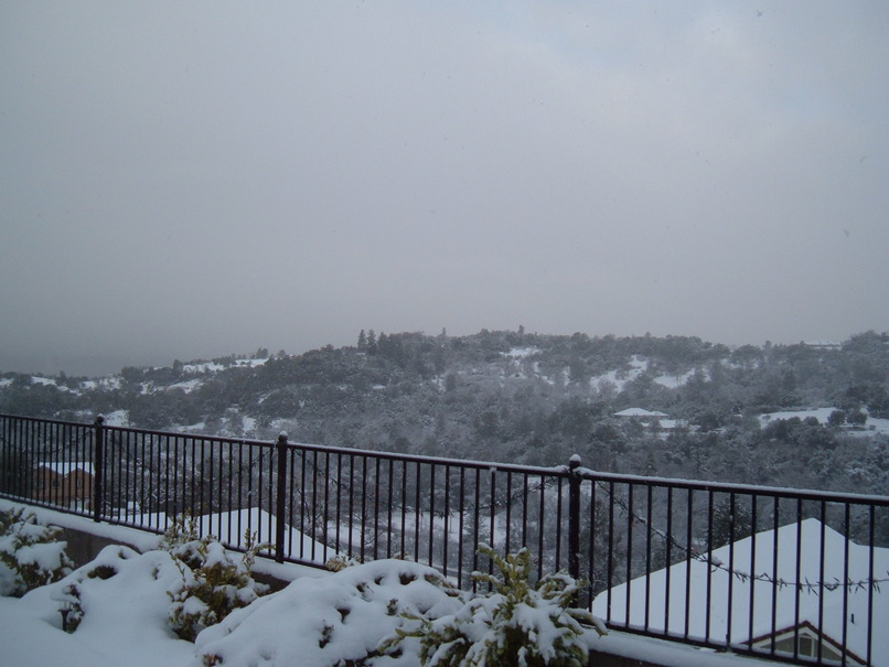Soulsbyville, CA 2010 Snow Fall photo, picture, image (California) at