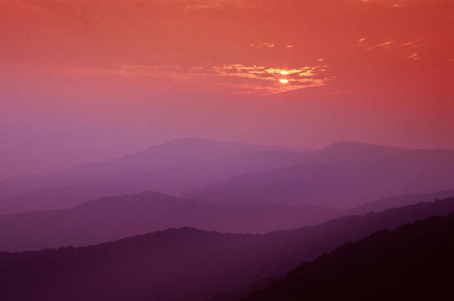 Roan Mountain, TN: Sunrise From Round Bald, Roan Mountain