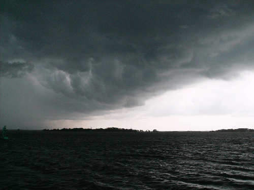 Jacksonville, FL: Summer Storm approaching off Ft. George