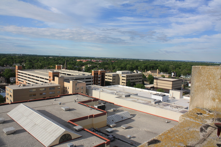 Appleton, WI: Looking Northeast from Atop the Zuelke Building
