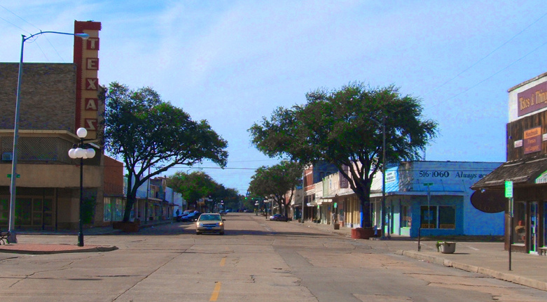 Kingsville, TX: Downtown: Kleberg Street