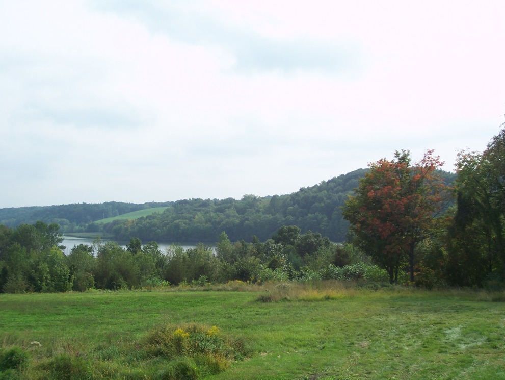 Halfmoon, NY: Mohawk River from Riverview Rd