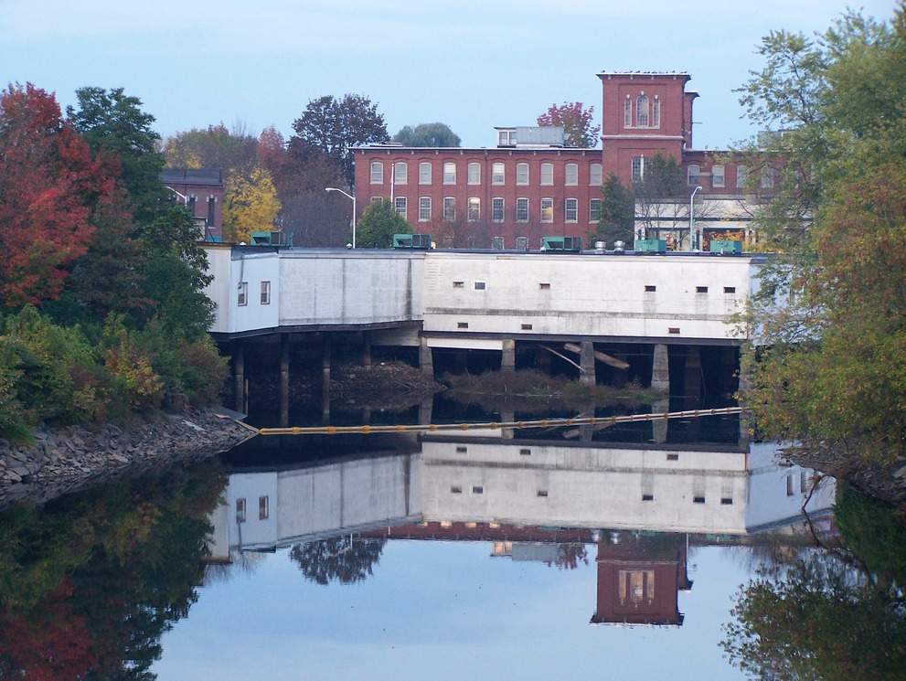 Dover, NH: The Cocheco River between Chestnut St. and Central Ave.