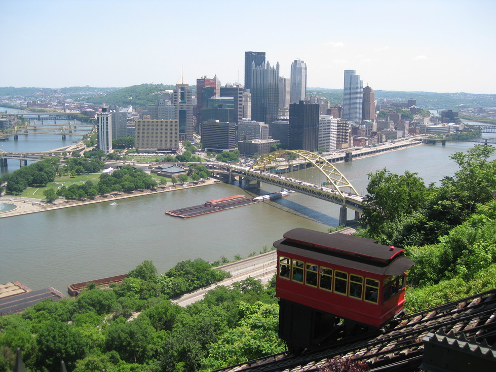Pittsburgh, PA: Pittsburgh from the Duquesne Incline