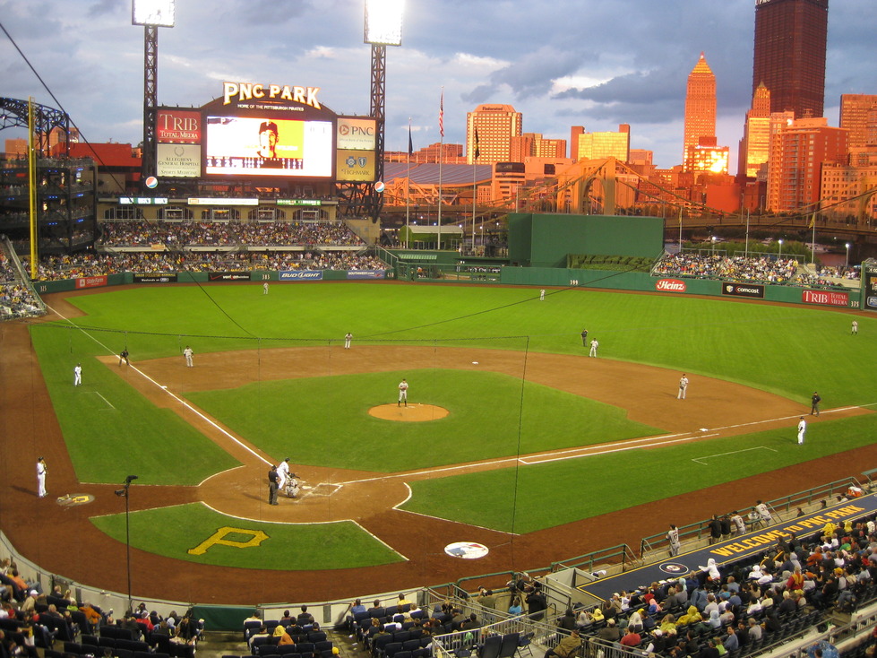 Pittsburgh, PA: PNC Park Just Before Sunset