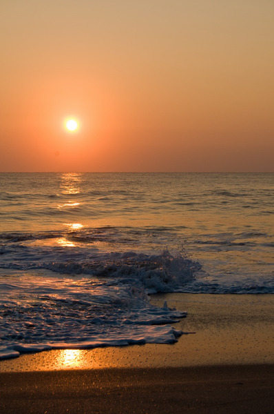 Sebastian, FL : Sunrise at Wabasso Beach. photo, picture, image