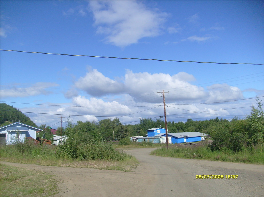 Holy Cross, AK the big lake on a sunny day photo, picture, image