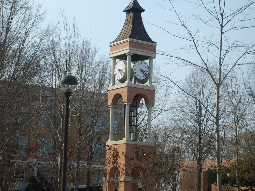 Huntsville, TX: Sam Houston State University clock tower