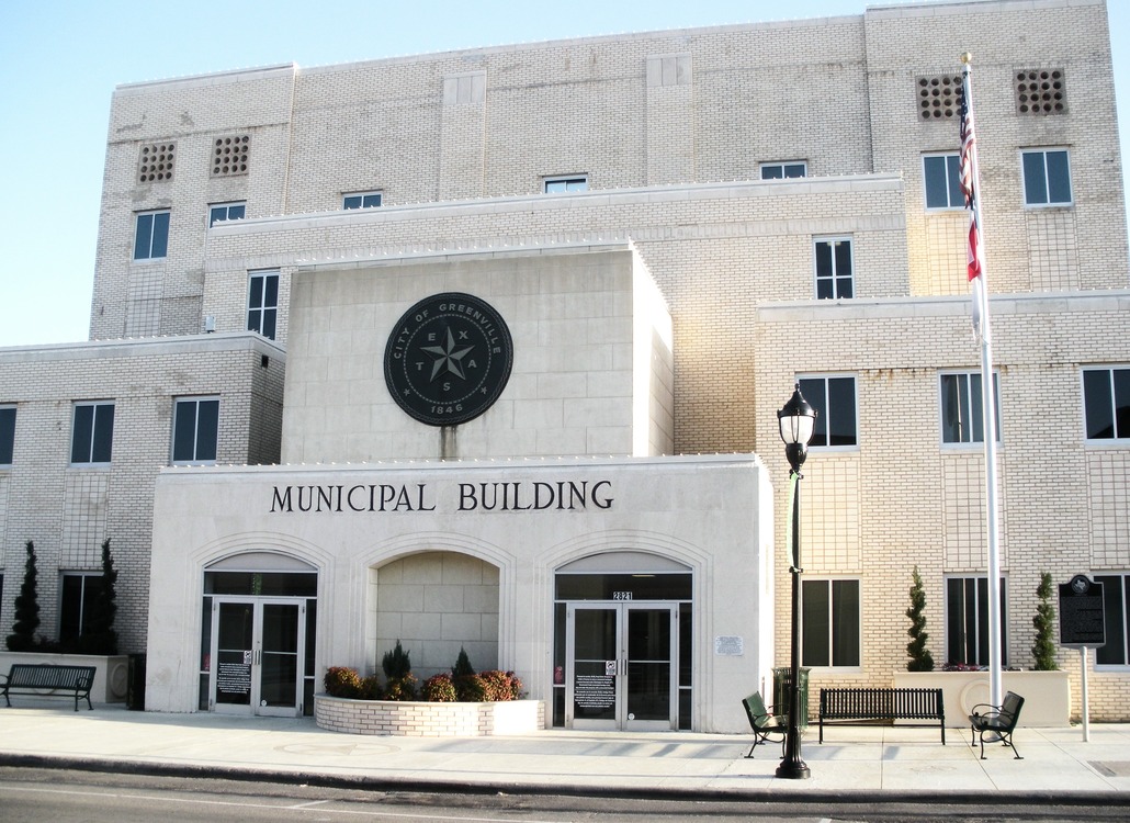 Greenville, TX: The Municipal Building was built in 1939 as a public works project of the Roosevelt administration. The Auditorium has 1,734 theatre-style seats and has hosted a wide variety of artists over the years from Elvis Presley to Duke Ellington. -City of Greenville