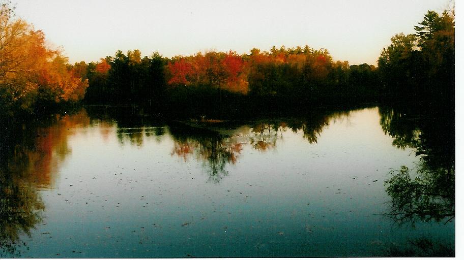 Rochester, NH: Autumn Reflections(across from upper dam)