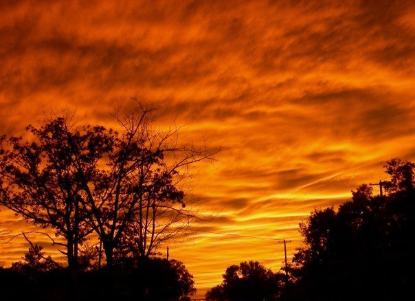 Grosse Pointe Park, MI: Amazing sunset.