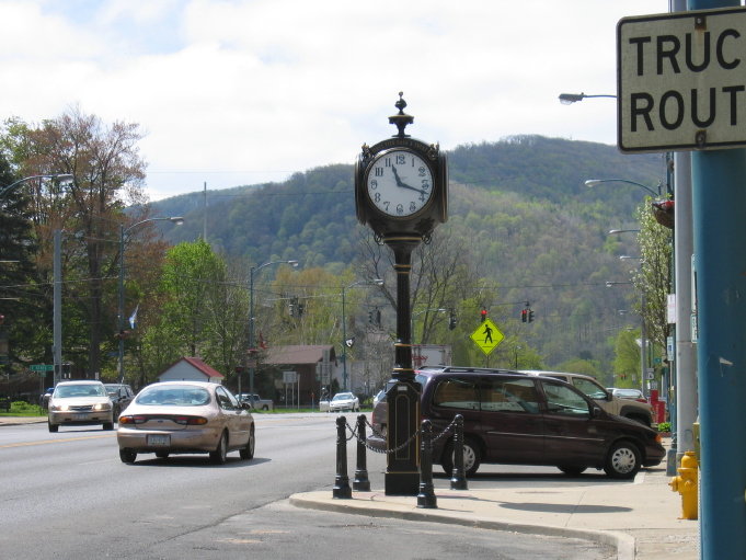 Olean, NY: I Love that clock.I was 5 years old when I visited Olean for the first time. That's 50 years ago. Was that clock already there?