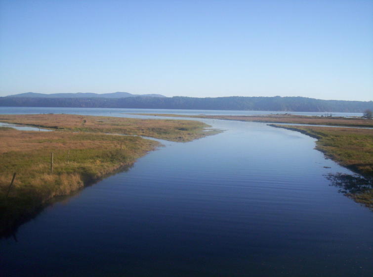 Brinnon, WA here is a nice shot of the mouth of the Duckabush River