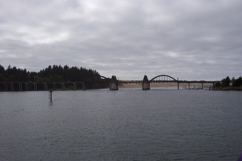 Florence, OR : Siuslaw River Bridge in Florence, OR