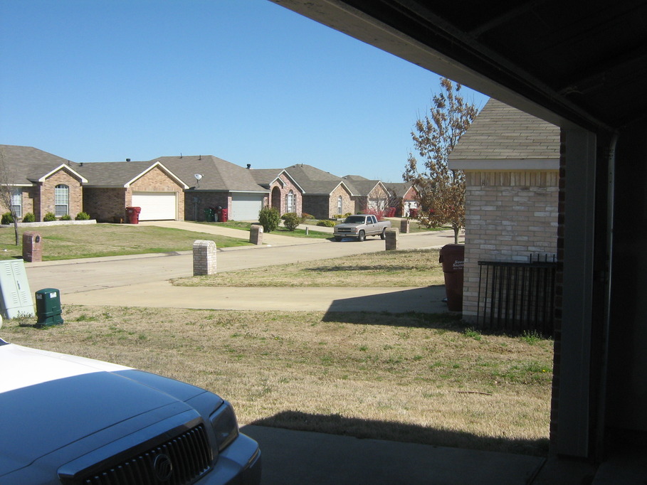 Royse City, TX: View from the garage