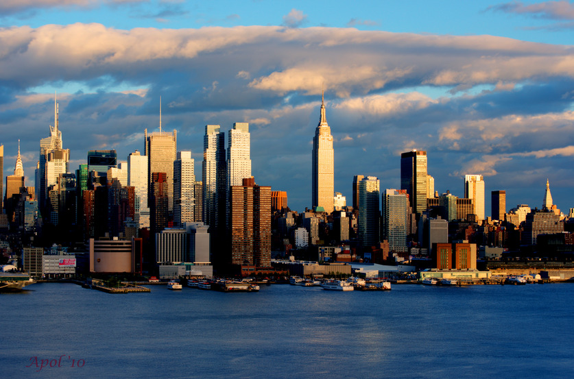 West New York, NJ : NYC view from Blvd east, West New York, NJ photo