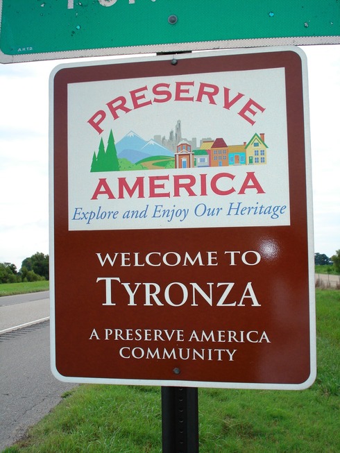 Tyronza, AR: Tyronza is a Preserve America Community