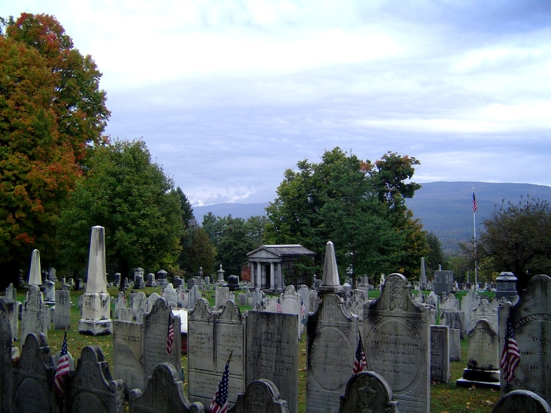 Bennington, VT: Cemetery, Old First Church
