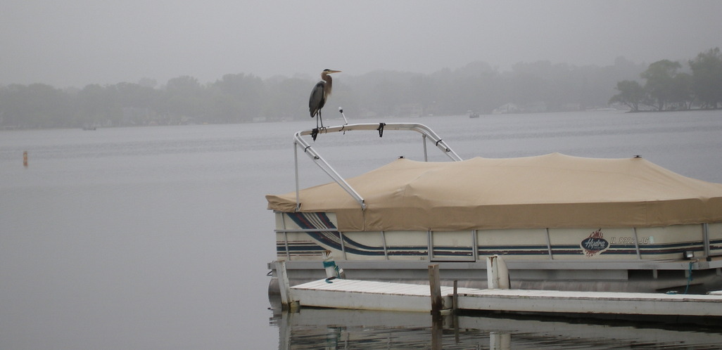 Wauconda, IL: Early morning on Bangs Lake