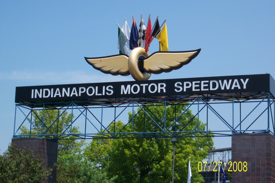 Speedway, IN: Main entrance to Indianapolis Motor Speedway