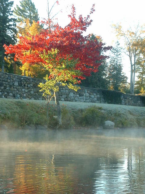 Lake Placid, NY : Mirror Lake, lake Placid