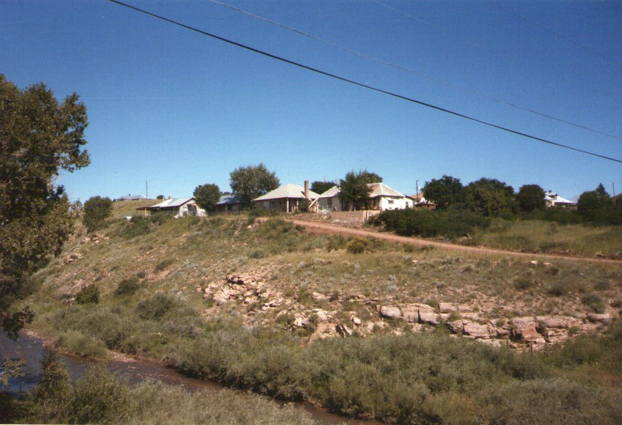 Weston, CO: Hillside Homes North of River and Post Office