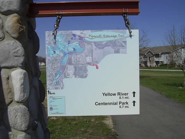 Plymouth, IN: Centennial Park Walking Trails Plymouth Indiana