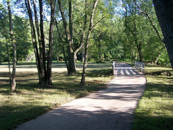 Owen, WI Owen WI Popple River walking path photo, picture, image
