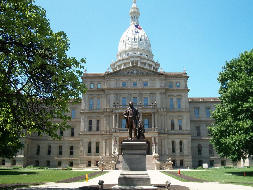 Lansing, MI: Capitol of Lansing, Michigan