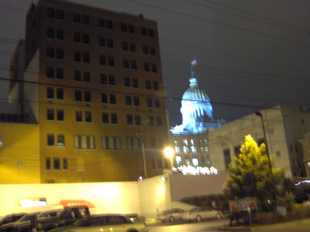 Greensburg, PA: Downtown Greensburg at night