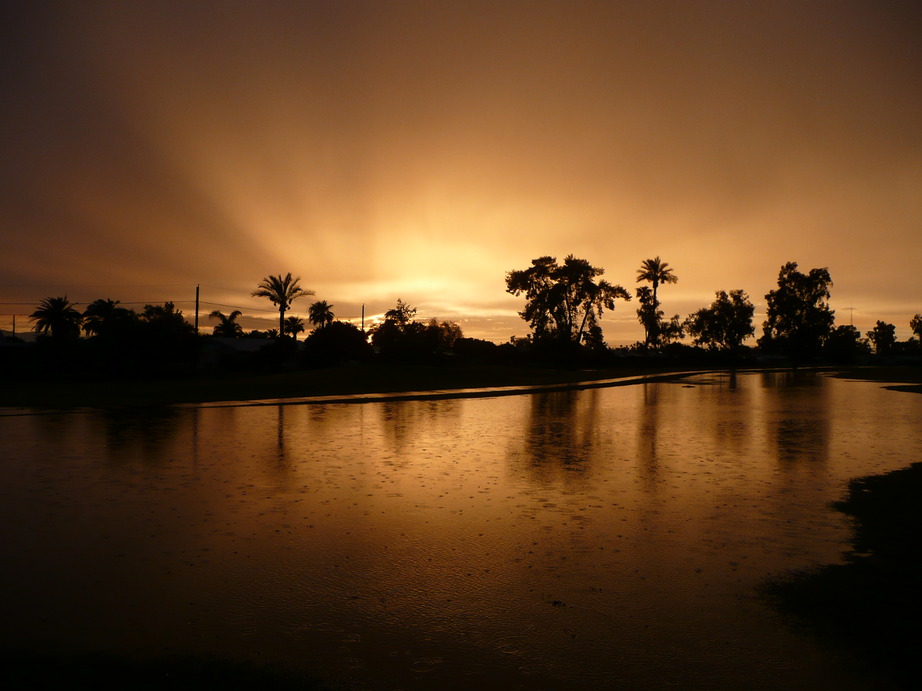 Sun City, AZ: End of July The last decent flooding we had.