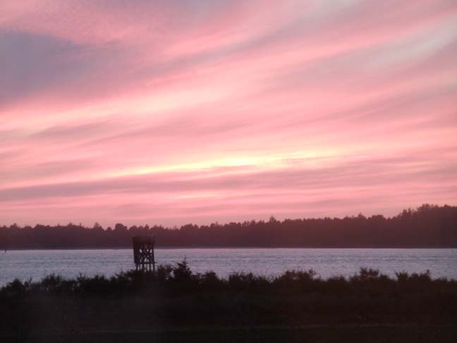 Coos Bay, OR: Sunset at the bay