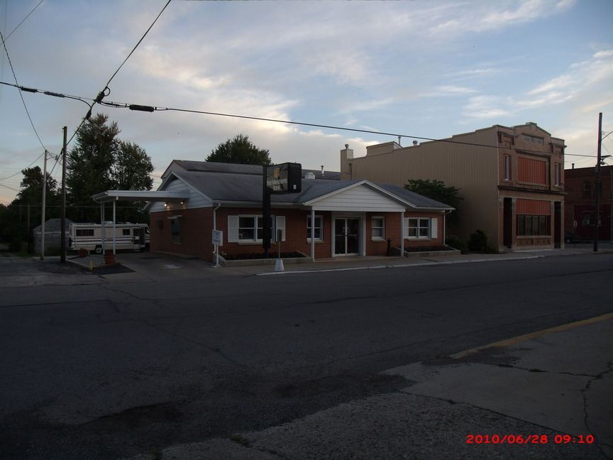 Eaton, IN Bank of eaton and older building beside it photo, picture