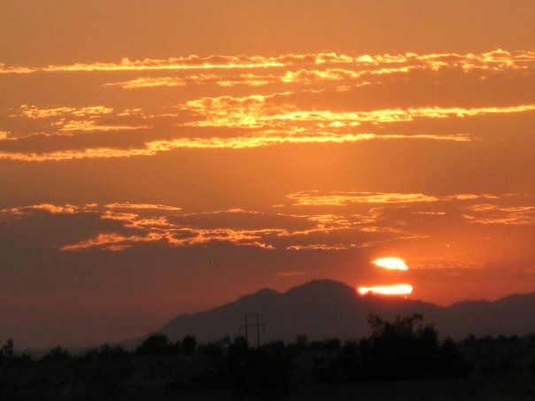Fortuna Foothills, AZ: Sunset