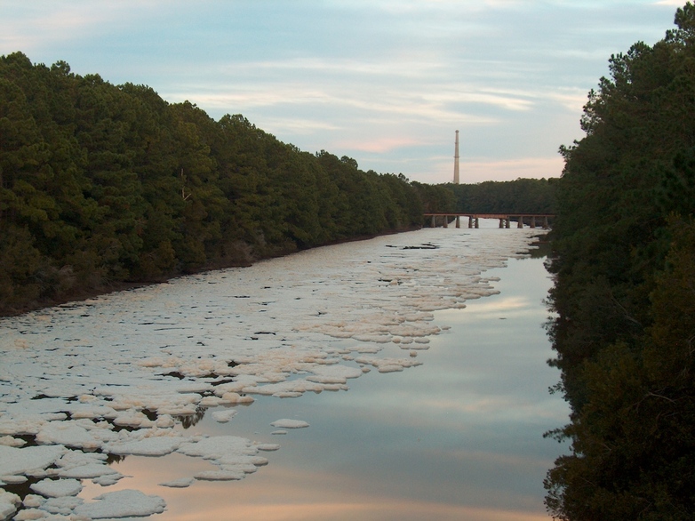 Southport, NC : Southport, NC...White with Foam?