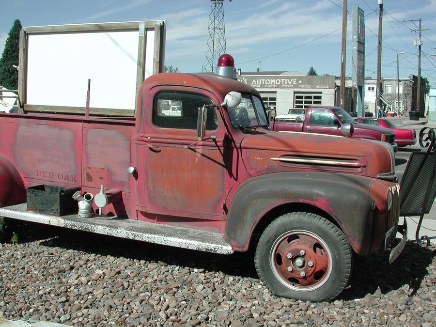 Red Oak, IA : Red Oak Fire Department truck found in Shoshone, Idaho #2