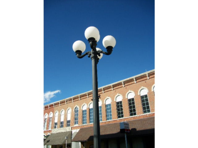Arcola, IL: The street lights were a nice touch to Arcola.
