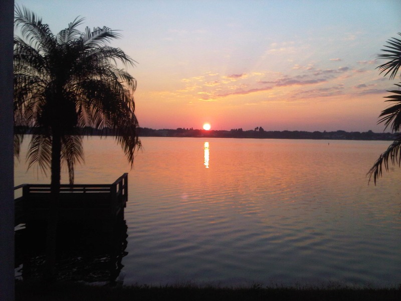 Largo, FL: Lake Seminole Sun Rise