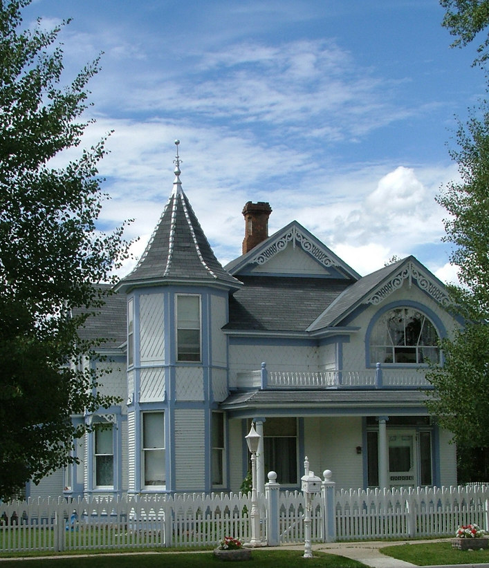 Gunnison, CO: Victorian style residence in Gunnison