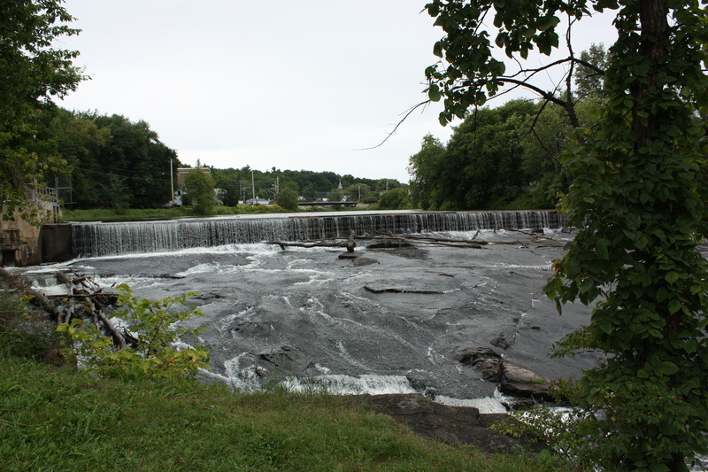 Willsboro, NY: rapids below willsboro dam