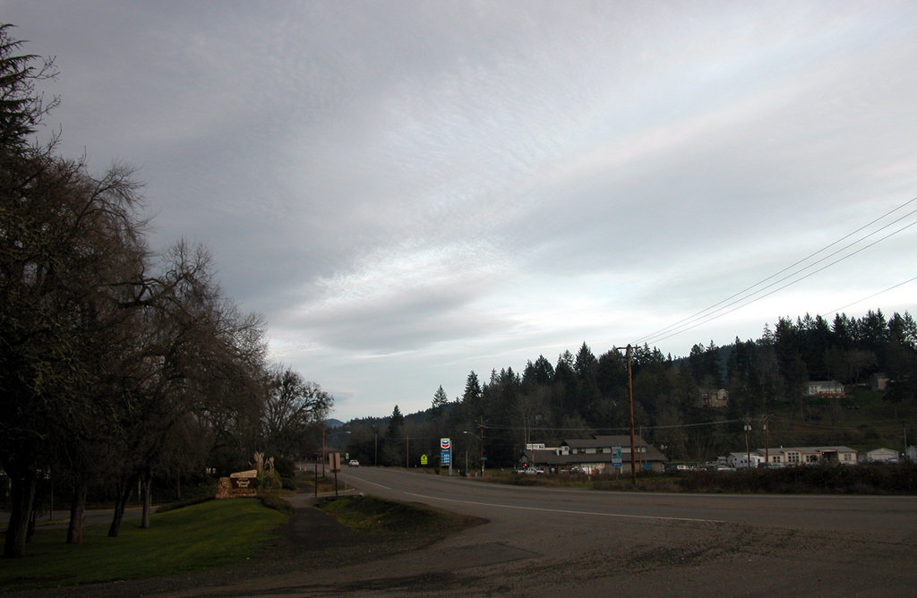 Glide, OR main street through glide photo, picture, image (Oregon) at