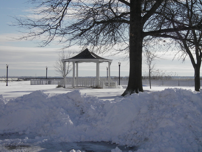 Delaware City, DE: Winter in Delaware City