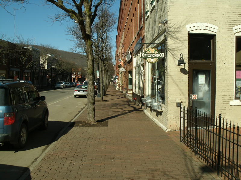 Corning, NY: Spring 2010, view of Market Street West End