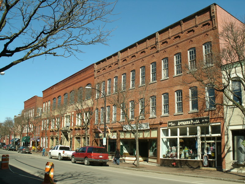 Corning, NY: Spring 2010, view of Market Street West End