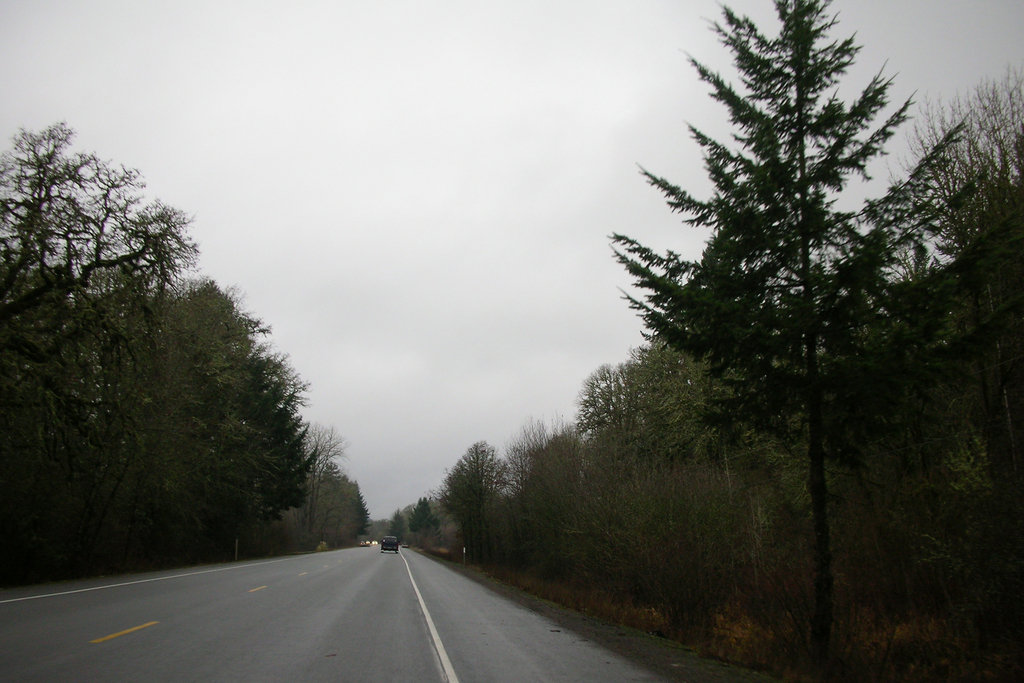 Banks, OR : cloudy banks