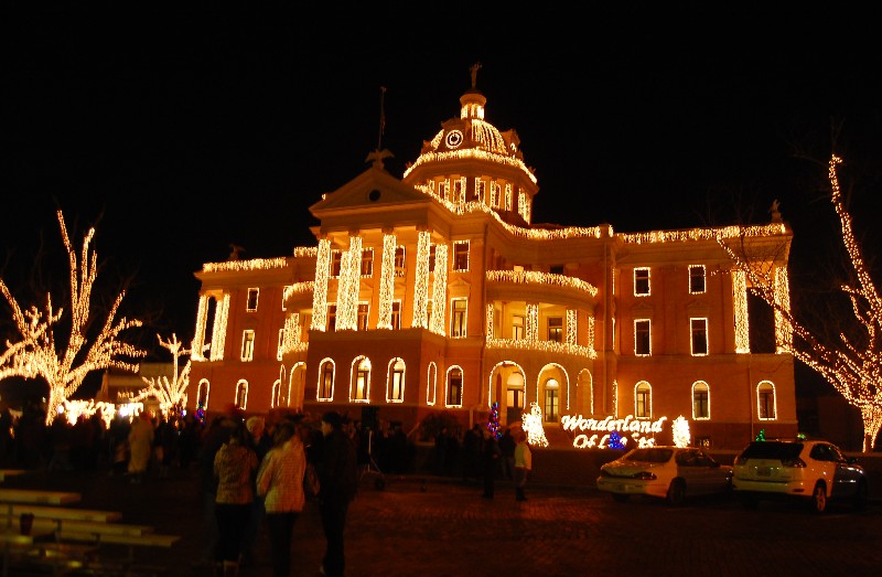 Marshall, TX: Stunning Marshall Lights, Christmas 2010
