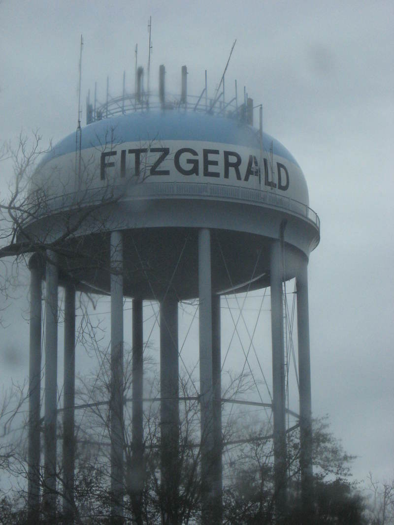 Fitzgerald, GA: A rainy day in Fitzgerald