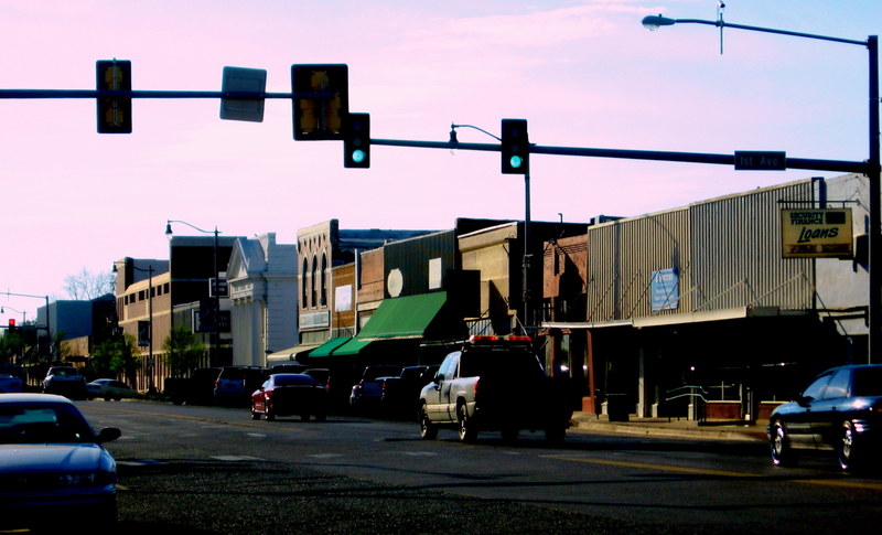 Durant, OK : Main Street in downtown Durant. Looking west. photo