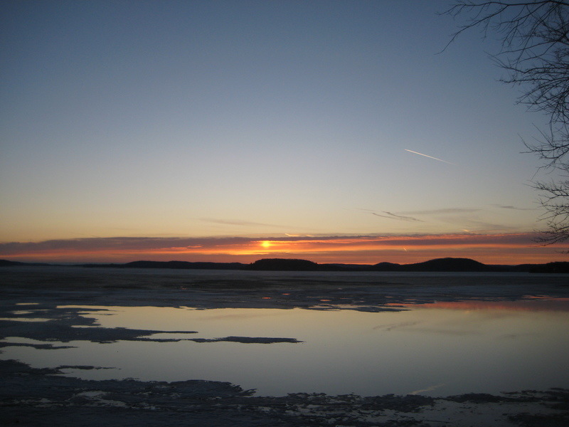 Merrimac, WI Dawn on Lake Wisconsin photo, picture, image (Wisconsin