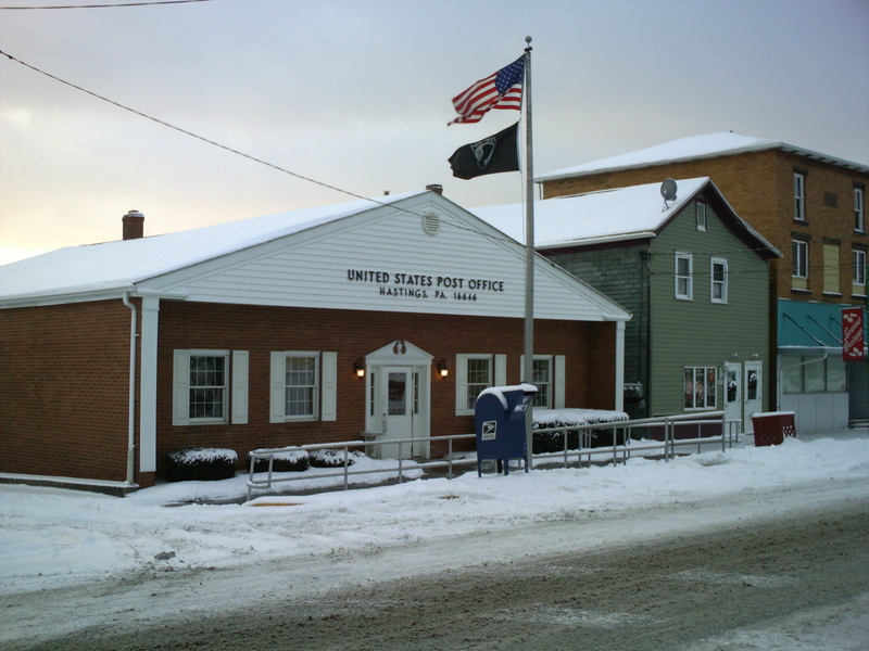 Hastings, PA: post office
